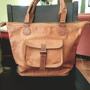 Noonday Leather Tote